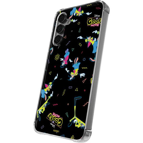 Disney Goofy Movie Pattern Galaxy S24 Plus Clear Case